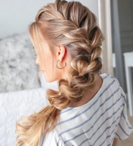Side Pull Through Braid